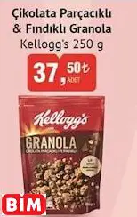 KELLOGG’S ÇİKOLATA PARÇACIKLI & FINDIKLI GRANOLA